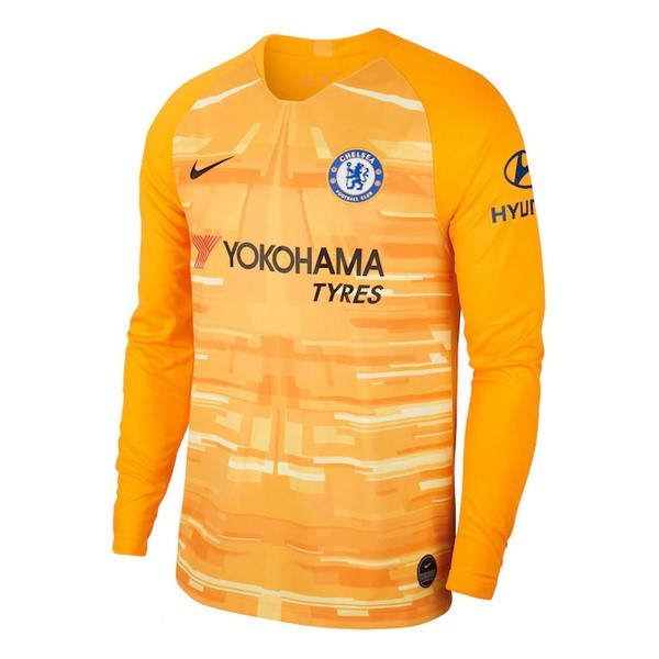 Trikot Chelsea ML Torwart 2019-20 Gelb Fussballtrikots Günstig